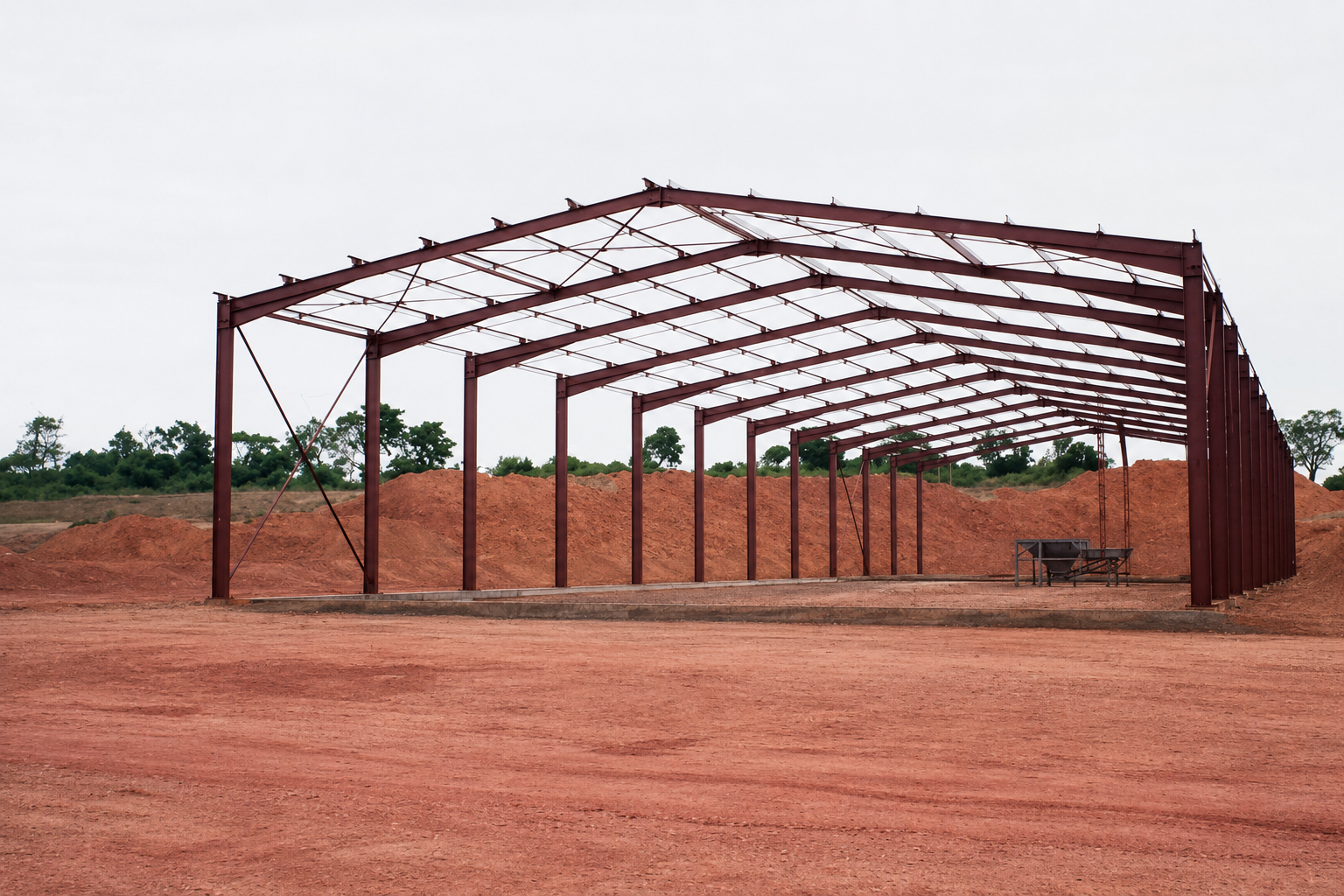 Industrial steel construction