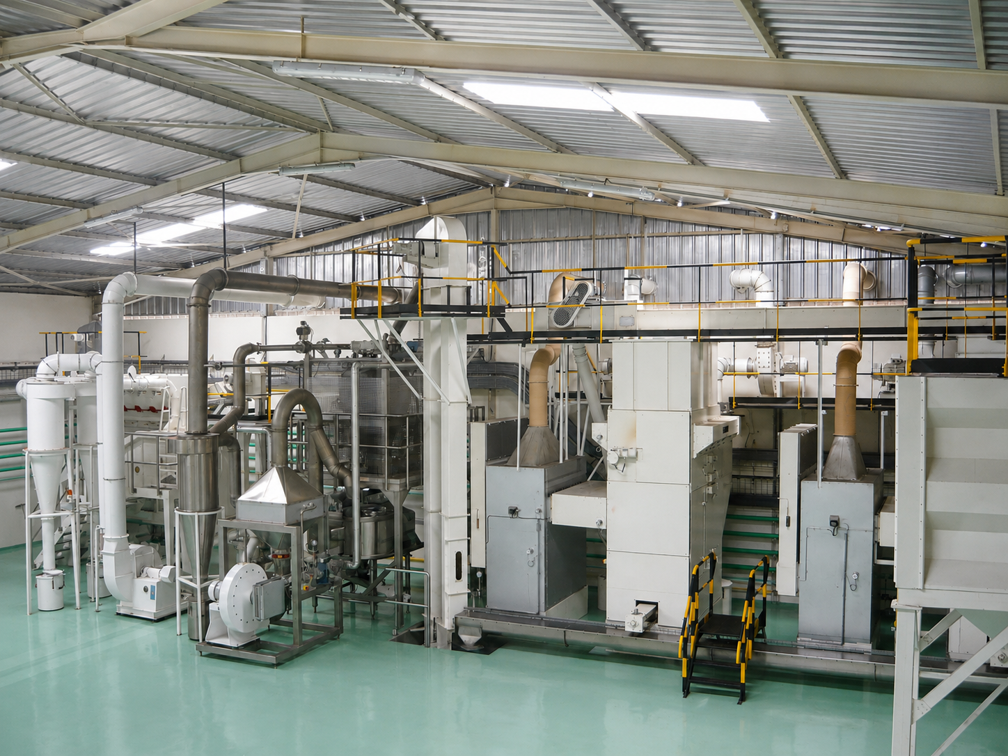 Completed process line